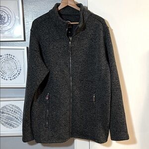 G.I.G.A. DX Fleece Sherpa Lined Full-Zip Jacket Mens Size 3XL Zipper Pockets